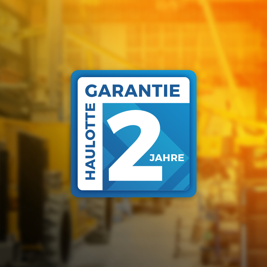 2 Jahre Garantie auf alle Originalteile.